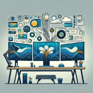 How to Set Up a Productive Triple-Monitor Display System